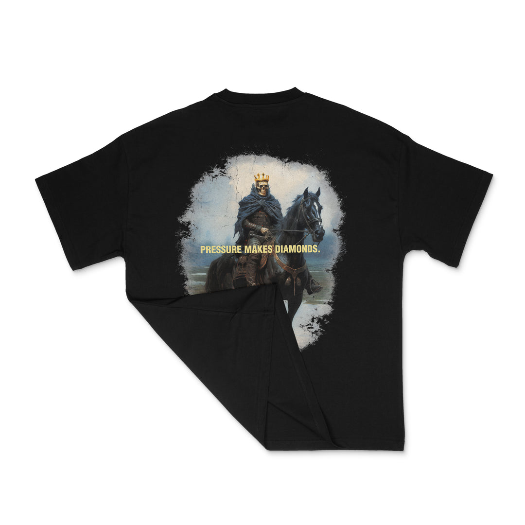 PRESSURE MAKES DIAMONDS | Heavyweight Oversized Tee