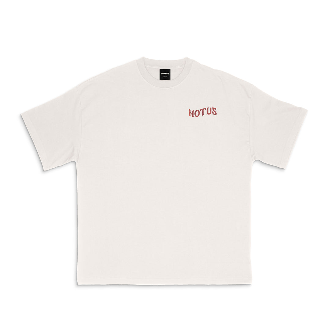 YBDF Premium Men's Oversized Shirt | Vintage White