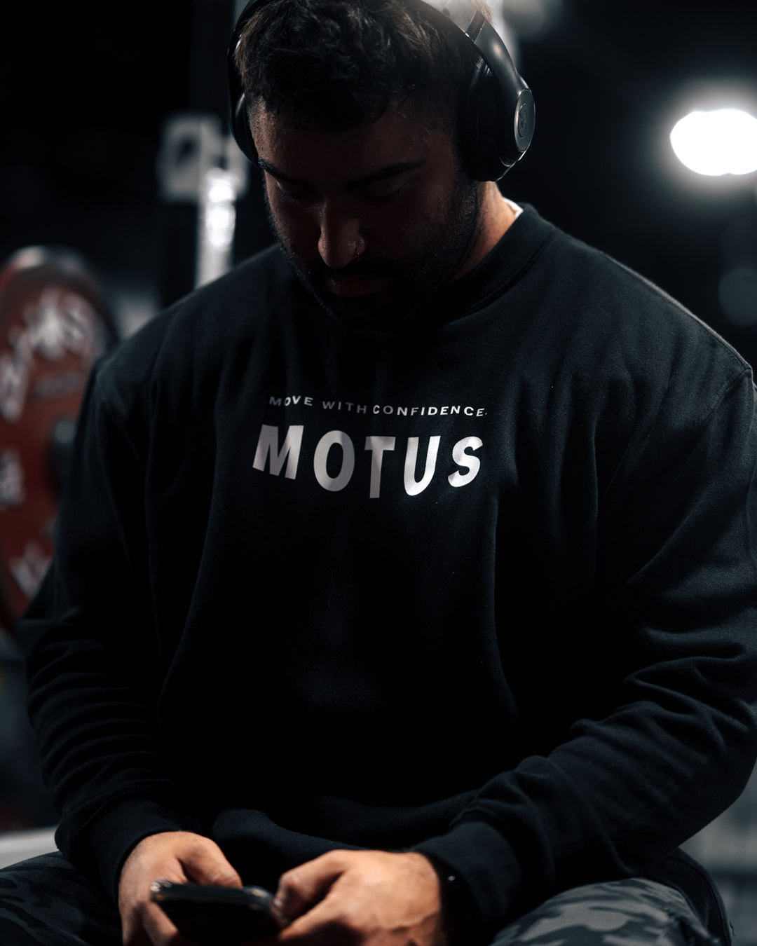 Arc Premium Fleece Sweatshirt | Black